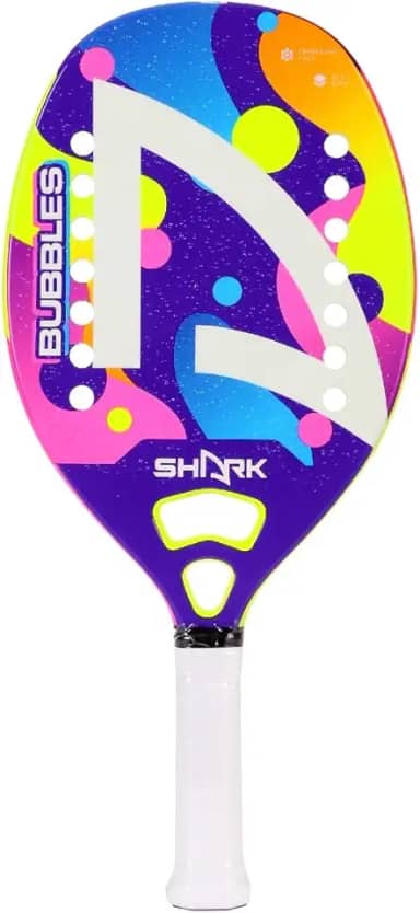 RAQUETE BEACH TENNIS INFANTIL BUBBLES - IDADE 05 À 09 ANOS.