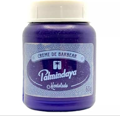 Creme de Barbear Mentolado Palmindaya, 60g
