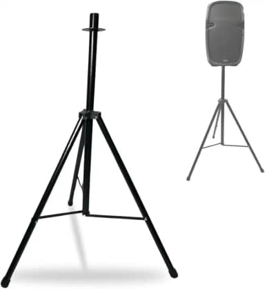 Suporte pedestal para caixa de som regulavél tripé