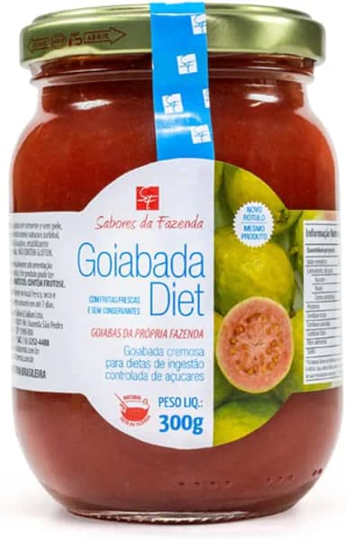 Goiabada Diet Cremosa Sabores da Fazenda 300g