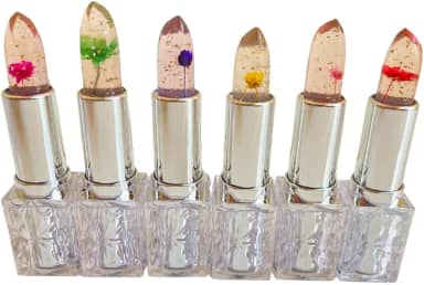 Batom Flor Transparente Mágico Lipbalm Hidratante