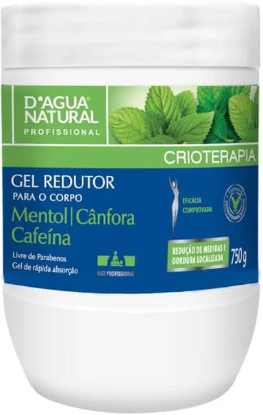 D'AGUA NATURAL Gel Redutor D'Agua Natural 750 G