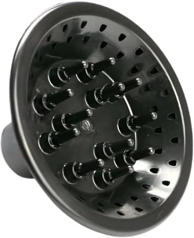 Difusor De Ar Para Secador Universal Profissional Definidor Cachos Cabelo Vários Modelos Preto