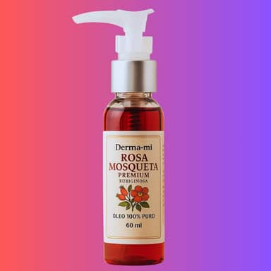 Óleo de Rosa Mosqueta Rubiginosa 100% Puro 60ml – Clareador e Regenerador da Pele