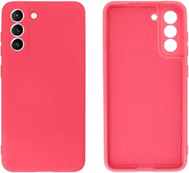 Capinha Flexível Colorida Slim Compatível com Samsung Galaxy S22-3 Camadas de Proteção - PREMIUM DUPIN (Rosa)