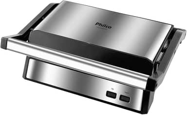 Grill e Sanduicheira 2 em 1 Inox PGR21PI Philco 220V