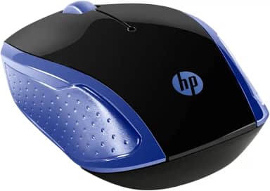 Mouse Sem Fio HP 200 Oman Azul - Sensor Óptico Ambidestro Receptor Nano 2,4Ghz Resoluções até 1000 DPI - 2HU85AA