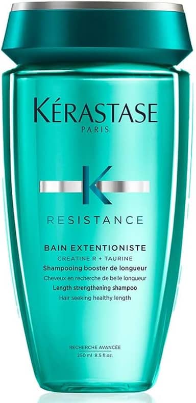 Kérastase Résistance Bain Extentioniste, Shampoo Fortalecedor para Cabelos Enfraquecidos e Quebradiços, Previne a Quebra e Estimula o Crescimento Capilar, 250ml