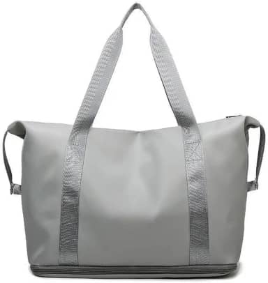 Bolsa de viagem à prova d'água com grande capacidade(Cinza)