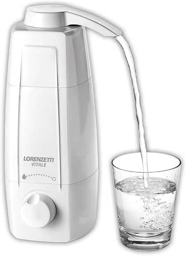 Purificador de Água Vitale, LORENZETTI, 7411016, Branco, P/mesa E Parede Pequeno - Profissional