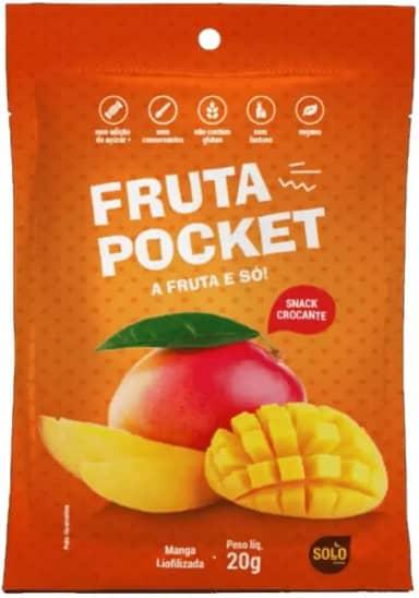 Kit 2X: Snack de Manga Liofilizada Solo Snacks 20g