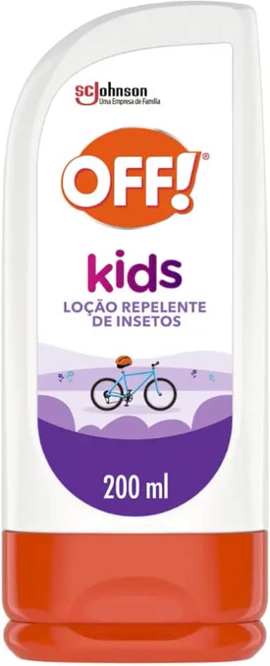 OFF! Kids Loção Repelente de Insetos e Mosquitos, 200ml