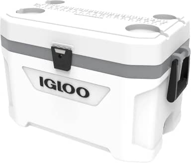 IGLOO Marine Ultra Cool Box, branco/cinza, 51 litros