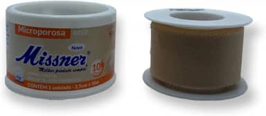 Missner Fita Microporosa Bege 2.5 Cm X 10 M