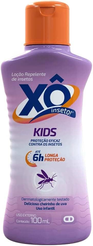 Xô Inseto Kids Loção Repelente 100 ml (a embalagem pode variar)