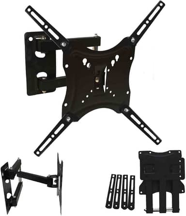 MAXZIQF Suporte Articulado Universal para TV 14 a 32 Polegadas, Montagem na Parede, Compatível com Televisão