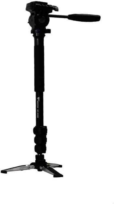 Weifeng WT-3958M Monopé 1,46m com Pé de Galinha para Câmeras