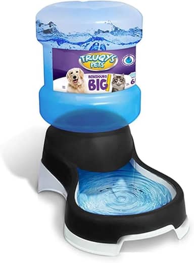 TRUQYS - Bebedouro Automático 6 L Preto