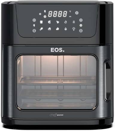 Fritadeira Air Fryer Oven EOS 15 Litros Digital Inox All Black EAF15IP 110V