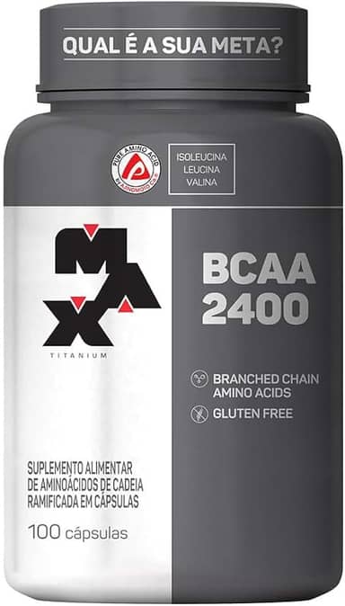 BCAA 2400-100 Cápsulas - Max Titanium, Max Titanium