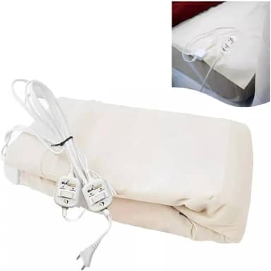 Lençol térmico elétrico casal 220v Sulterm 02 temperaturas certificado INMETRO unico garantia 3 anos Beige 1,38 c 1,88 m