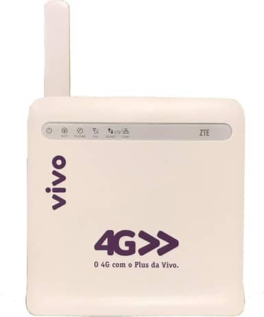 Modem Roteador ZTE MF253M Branco LTE VIVO - Desbloqueado