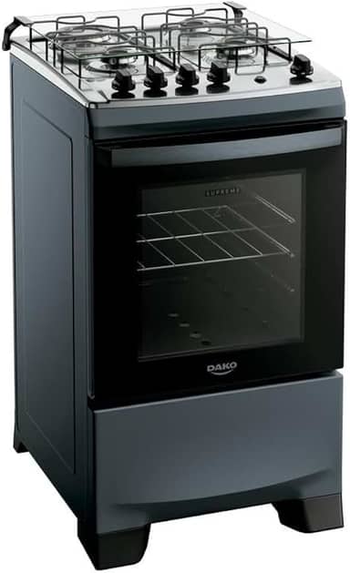 Fogão Supreme Inox 4Q Titanium