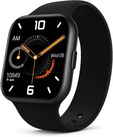 Relógio Smartwatch Premium Tela Full Touch 1,75 Polegadas, Multifuncional Recebe Ligações e Compatível Android Ios, Resistência à Água e Bateria Longa Duração