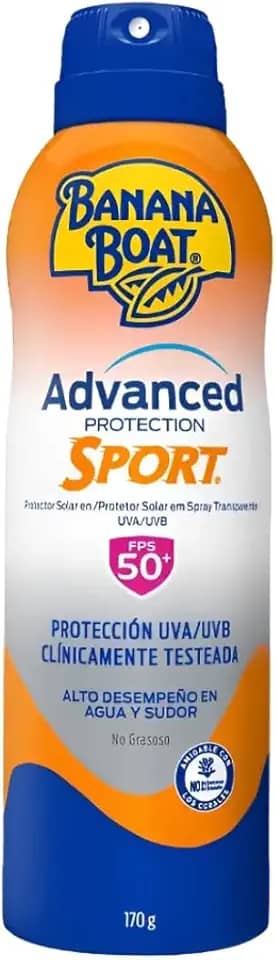 Protetor Solar Spray FPS 50 Banana Boat Advanced Protection Sport 170g