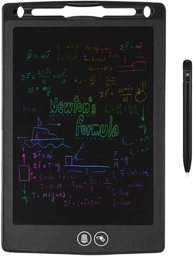 Tablet de desenho LCD 10 polegadas bloco escrita digital portátil com tela parcialmente apagável e caneta estilo