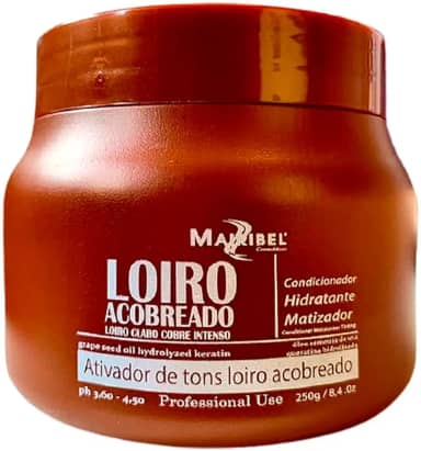 Mascara Matizadora Loiro Acobreado Mairibel 250g