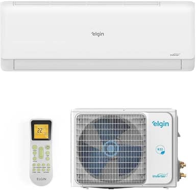 Ar-condicionado Split Inverter Ii 24000 Btus Elgin Eco com Wi-fi Integrado High Wall Só Frio 45hjfi24c2wb/45hjfe24c2cb 220v
