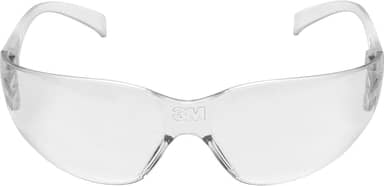 Virtua, 3M, Óculos de Segurança com Tratamento Anti-risco - Transparente