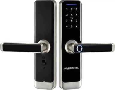 Fechadura Inteligente Wi-Fi embutir com Biometria, Senha, Tag e Chave