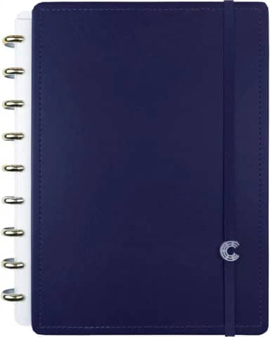 Caderno Inteligente, Médio, Intense Blue, 190x255 mm, 80 Folhas