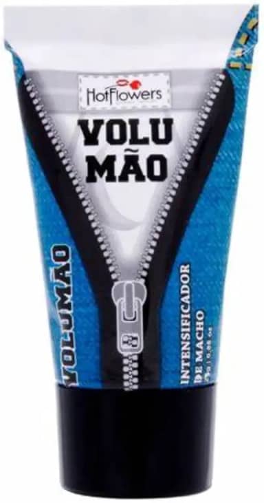 Gel Lubrificante Masculino Volumão Retardante Hot Flowers 25g Kamin