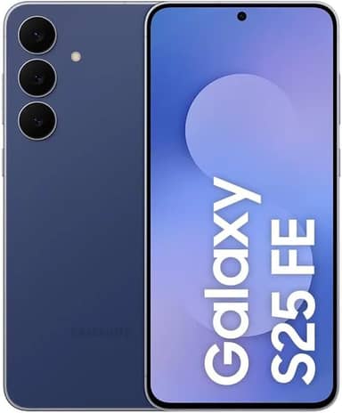 Celular Samsung Galaxy S25 FE 5G, 128GB, 8GB, Câmera Tripla - Azul Marinho