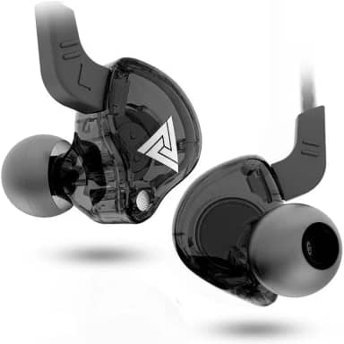 Fone De Ouvido Ak6 Profissional Retorno De Palco Com case Cor Preto