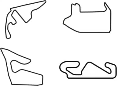 Kit Quadrinhos 4 Pistas/Decoração, F1 - Fórmula 1 - Toque 3D Cor:Preto