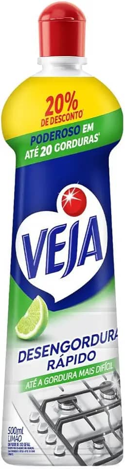 Veja Cozinha - Desengordurante Limão, Oferta 500ml
