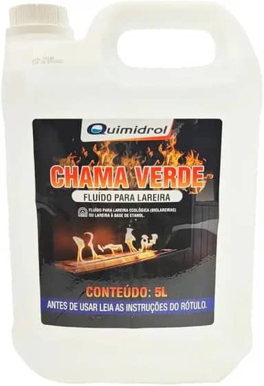 Fluí­do Lí­quido Lareira Ecológica Quimidrol 5L