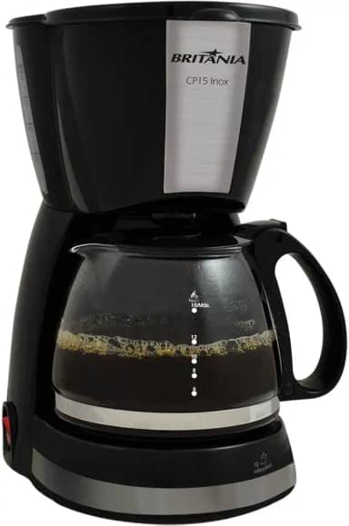 Cafeteira, CP15, 15 xicaras, Preto, 110V, Britânia