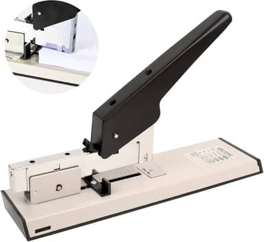 Grampeador Metal 100 Folhas Escritório Grande Profissional