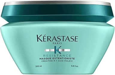 Kérastase Máscara Resistance Masque Extentioniste, Cabelos danificados ou quebradiços, Reconstrução, Creatine R®, Ácido Maleico, 200 ml