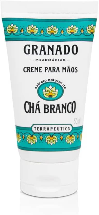 Granado Creme Para Mãos Terrapeutics, Chá Branco, 50ml