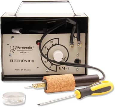 Pirógrafo Palante com 40 Temperaturas 110/220V (Bivolt)-Ref. Piroart EM-07