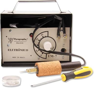 Pirógrafo Palante com 40 Temperaturas 110/220V (Bivolt)-Ref. Piroart EM-07