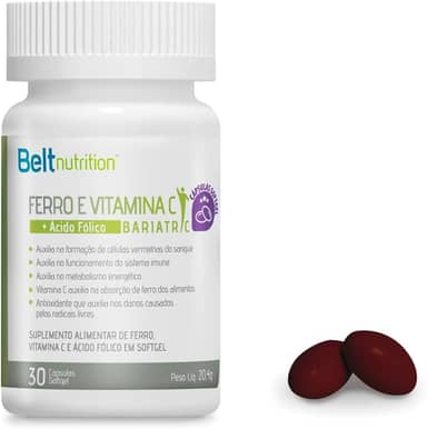 Multivitamínico Belt Ferro Com Vitamina C+Ãcido Fólico Bariatric