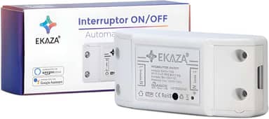 Interruptor Rele Wi-Fi Inteligente Ekaza EKNH-T106 Bivolt, Automação Residencial Compatível com Alexa, Google Home, SmartLife