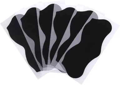 Lurrose 10 peças de tiras de cravo, removedor de poros de carvão, folha de limpeza profunda dos poros do nariz para mulheres, homens, rosto e pele do nariz (preto)